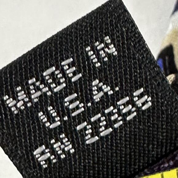 Paolo Rossi Designer Collection Neck Tie Pure Silk White w/Purple/Red Preppy - Picture 4 of 10